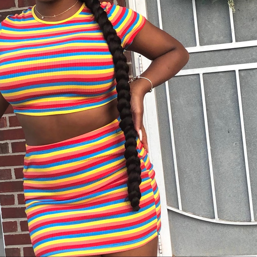 Rainbow Two Piece Set